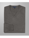 Outlet Knit Regular Fit Dark Beige | Oxford Company eShop