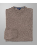 Outlet Knit Regular Fit Plain Beige | Oxford Company eShop