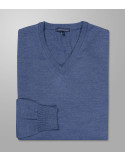 Outlet Knit Regular Fit Blue | Oxford Company eShop