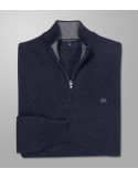 Outlet Knit Regular Fit Plain Blue Indigo| Oxford Company eShop