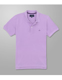 Outlet Polo Short Sleeve Slim Fit Lilac | Oxford Company eShop