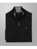 Outlet Knit Regular Fit Plain Black | Oxford Company eShop