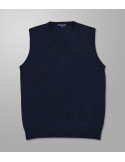 Outlet Knit Vest Dark Blue | Oxford Company eShop