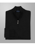 Outlet Knit Regular Fit Plain Black | Oxford Company eShop