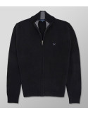 Outlet Knit Regular Fit Plain Black| Oxford Company eShop