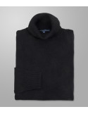 Outlet Turtleneck knit Black| Oxford Company eShop