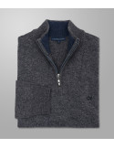 Outlet Knit Lupeto Dark Grey| Oxford Company eShop