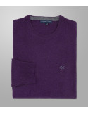 Knit Regular Fit Plain Purple| Oxford Company eShop