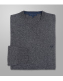 Outlet Knit Regular Fit Plain Dark Grey| Oxford Company eShop