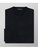 Outlet Knit Regular Fit Plain Black| Oxford Company eShop