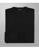 Outlet Knitted Regular Fit Plain Black | Oxford Company eShop