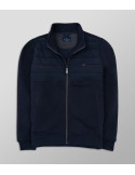 Outlet Cardigan Regular Fit Plain Dark Blue  | Oxford Company eShop