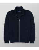 Outlet Cardigan Regular Fit Plain Dark Blue| Oxford Company eShop