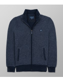 Outlet Sweatshirt Regular Fit Plain Dark Blue| Oxford Company eShop