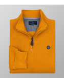 Sweatshirt Regular Fit Plain Yellow | Oxford Company eShop