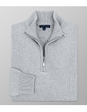 Knit Regular Fit Plain Light Grey | Oxford Company eShop