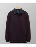 Outlet Polo Regular Fit Plain Bordeuax | Oxford Company eShop