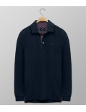 Outlet Polo Regular Fit Plain Dark Blue| Oxford Company eShop